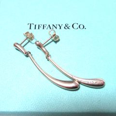 極美品】ティファニー ティアドロップ ロング ピアス シルバー 925