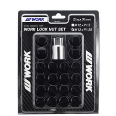 セキュリティ WORK WORK LOCK NUT SET 21HEX M12xP1.5 WORK WORK LOCK NUT SET 21HEX M12xP1.5 - メルカリ