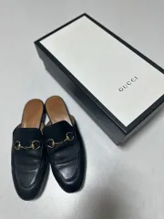 グッチ ホースビット ミュール サンダル スリッパ シューズ (デパート正規品)