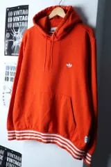(XL-2XL) アディダス フード付きTシャツ マークゴンザレス コラボ オレンジ-17891