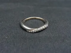 4℃ ヨンドシー SV925×ダイヤモンド リング 指輪 約9号 アクセサリー レディース シルバー系 DM3459