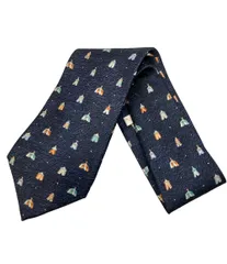 美品 ブルガリ ネクタイ シルク100% メンズ BVLGARI