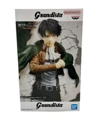 美品 バンダイ 進撃の巨人 grandista リヴァイ フィギュア