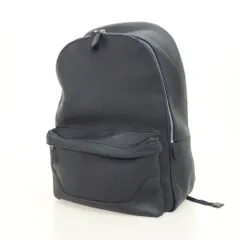 【中古】ペッレモルビダ PELLE MORBIDA シュリンクレザー バックパック・リュック ダークネイビー【W29.5xH36xD12】【メンズ】のサムネイル