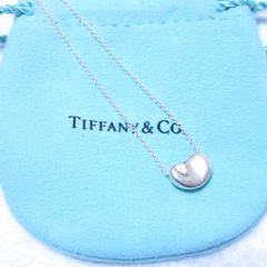 Tiffany ビーンズ ビーン ネックレス シルバー925 巾着付き - メルカリ