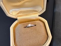 エイトスター ダイヤモンド 0.321ct VS1 プラチナリング 鑑定書付 