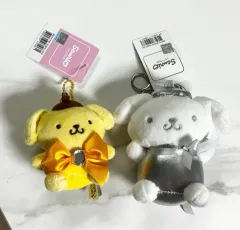 サンリオ/ポムポムプリン ぬいぐるみ キーホルダー セット