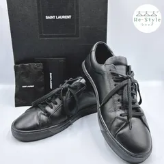 SAINT LAURENT サンローラン レザースニーカー　ANDY アンディ　ブラック　箱付き　サイズ38 / 25.0相当のサムネイル