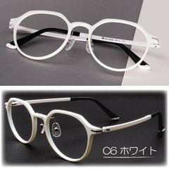 [Brand New] Stylish Japanese Modern Round Reading Glasses - Blue Light Blocking, Lightweight, for Close-Up Use, Vision Check, Durable and Flexible Plastic Frame, Suitable for Women and Men, Sizes 1.0, 1.5, 2.0, 2.5, 3.0, 3.5 (AK17 N6N)