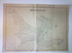 【戦前　古地図】新潟県産業案内図　明治45年