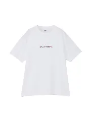 新品 S/S Embroidery Logo Tee クリアホワイト L