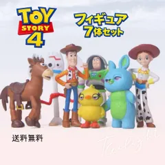 トイストーリー4 ミニフィギュア 7体セット ウッディ バズ ジェシー