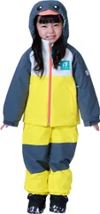 新品 [ONYONE] スキーウェア RES58200 キッズ スノースーツ CHA×YEL 90