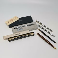 【美品】PARKERパーカー万年筆 ＆ CROSS クロス ボールペン /断捨離 Parker - 【美品】PARKERパーカー万年筆 ＆ CROSS クロス ボールペン