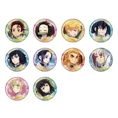 『鬼滅の刃』グリッター缶バッジ BOX(10個入)【202603再販】