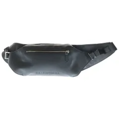 BALENCIAGA (バレンシアガ) パンチングロゴ ボディバッグ ブラック レザー 433625のサムネイル