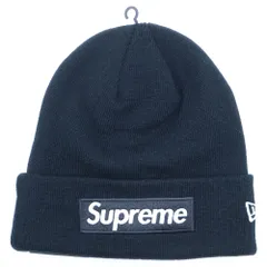 SUPREME (シュプリーム) 24AW ×New Era Box Logo Beanie ニューエラ ボックスロゴ ビーニー ニット帽 帽子 ブラック