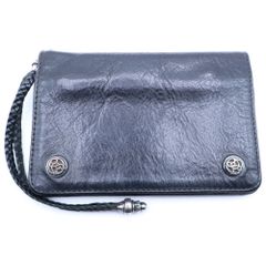 CHROME HEARTS クロムハーツ 2ZIP 2つ折り財布 ストラップ - メルカリ