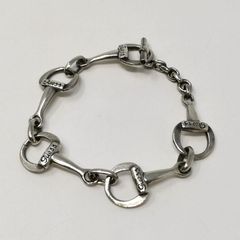 ○5991#0807 SV925 チャーム ブレスレット(ホースシュー、キー等 