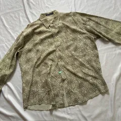 ウンベルト・ジノケッティ  UMBERTO CONCETTI 総柄 レトロシャツ