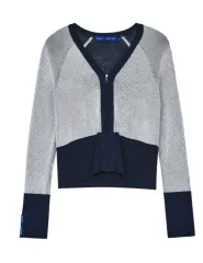 未使用 ポートメイン ブロック ジップアップカーディガン 定価30万