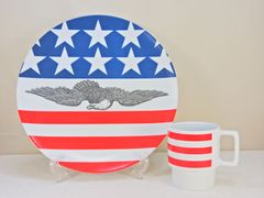 アメリカンフラッグ柄 プレートセット LA購入 - メルカリ