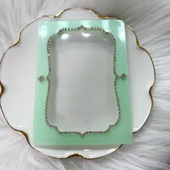 硬質ケースデコ　B7サイズ　エレガント　緑