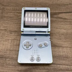 W-0187【動作確認未】◆ Nintendo GameBoyAdvanceSp 本体 パールブルー AGS-001 ◆