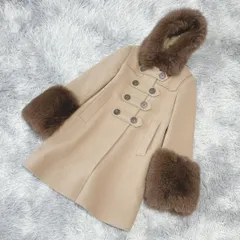 【良品】rith ファー付きダッフルコート (S) ガーリー カワイイ 一点もの