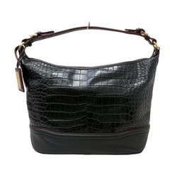 JRA公認 ロンエキャレ リアル クロコダイル マット 2WAY バッグ 美品