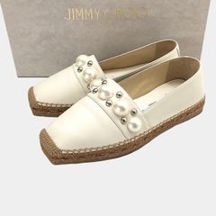 JIMMY CHOO スリッポン BUSAN スニーカー ホワイト - メルカリ