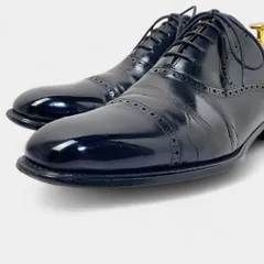 リーガル　ストレートチップ　122R　内羽根　ブラック　メダリオン