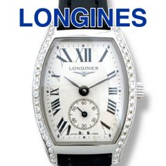 美品◎稼働 LONGINES レ ラヴィソント ダイヤベゼル クォーツ腕時計 