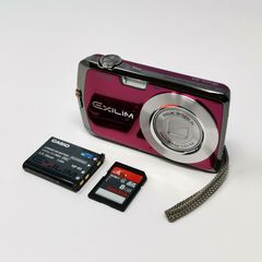 CASIO カメラ EX-ZR70 充電器 SDカード 黄色 コンデジ 動作品 - メルカリ