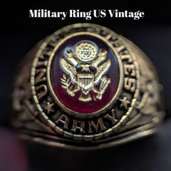 実物✨アメリカ軍☆米軍☆US Air Force☆ミリタリーリング☆15号 