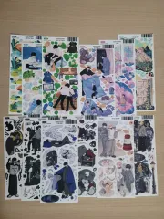 ダイアリーデコ 人物 ステッカー 模造紙 띵 マスキングテープ キスカット メモ用紙 男 조각 スクラップ バインダー リフィル 在庫処分