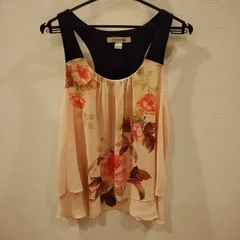 FOREVER 21　キャミソール　ピンク　花柄