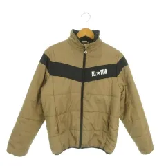 コンバース CONVERSE ALL STAR 中綿ジャケット 男の子用 160 茶 ブラウン スタンドカラー ロゴ /AO19 ■ECA002