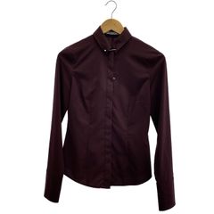 ANNE FONTAINE】美品！長袖ブラウス パープル - メルカリ