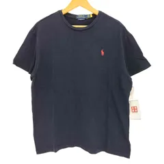 ポロラルフローレン POLO RALPH LAUREN 現行 QRタグ ポニー刺繍 CLASSIC FIT クルーネック 半袖 Tシャツ メンズ import：M 