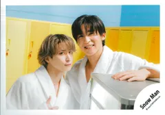 SnowMan RAYS MVオフショット 目黒蓮/佐久間大介 公式写真*1枚