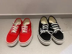 VANS アセンティック キッズ ブラック 20 です