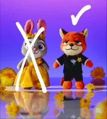 当日発送 CGV ズートピア ニック ワイルド ぬいぐるみ キーホルダー