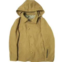 SOPHNET. ソフネット 日本製 WOOL MELTON HOODED SHORT BLOUSON ウールメルトンフーデッドショートブルゾン SOPH-123035 M キャメル アウター g15611のサムネイル