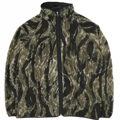 新品 Needles Sportswear ニードルス スポーツウェア 日本製 WARM-UP PIPING JACKET - POLY FLEECE ウォームアップパイピングジャケット ポリフリース FK263B S Brown カモフラージュ アウターのサムネイル
