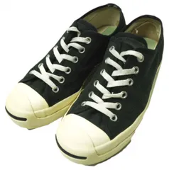 CONVERSE コンバース TimeLine JACK PURCELL 80 タイムライン ジャックパーセル 1CJ926 US4(23cm) BLACK/WHITE 80周年記念モデル キャンバス スニーカー シューズ g16150のサムネイル
