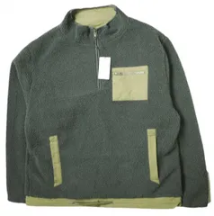 新品 URBAN RESEARCH アーバンリサーチ 21AW ボアリバーシブルプルオーバー NL17-17A025 L CHARCOAL/OLIVE ブルゾン UR Lab. アーバンリサーチラボ アウター g17099