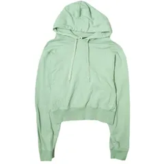 H BEAUTY&YOUTH エイチ ビューティーアンドユース 日本製 COTTON SWEAT HOODIE 裏毛 スウェットプルオーバーパーカー 1612-222-4763 Free グリーン トップス g17773のサムネイル