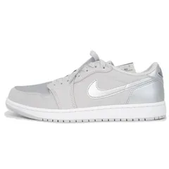 未使用 NIKE ナイキ 28.5cm AIR JORDAN 1 RETRO LOW OG CZ0790-002 エア ジョーダン 1 レトロ シルバー GREY/METALLIC SILVER  35005348