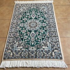 パキスタン絨毯 大判 大塚家具 エメラルドグリーン ウール 272×201cm パキスタン絨毯 大判 大塚家具 エメラルドグリーン ウール 272×201cm